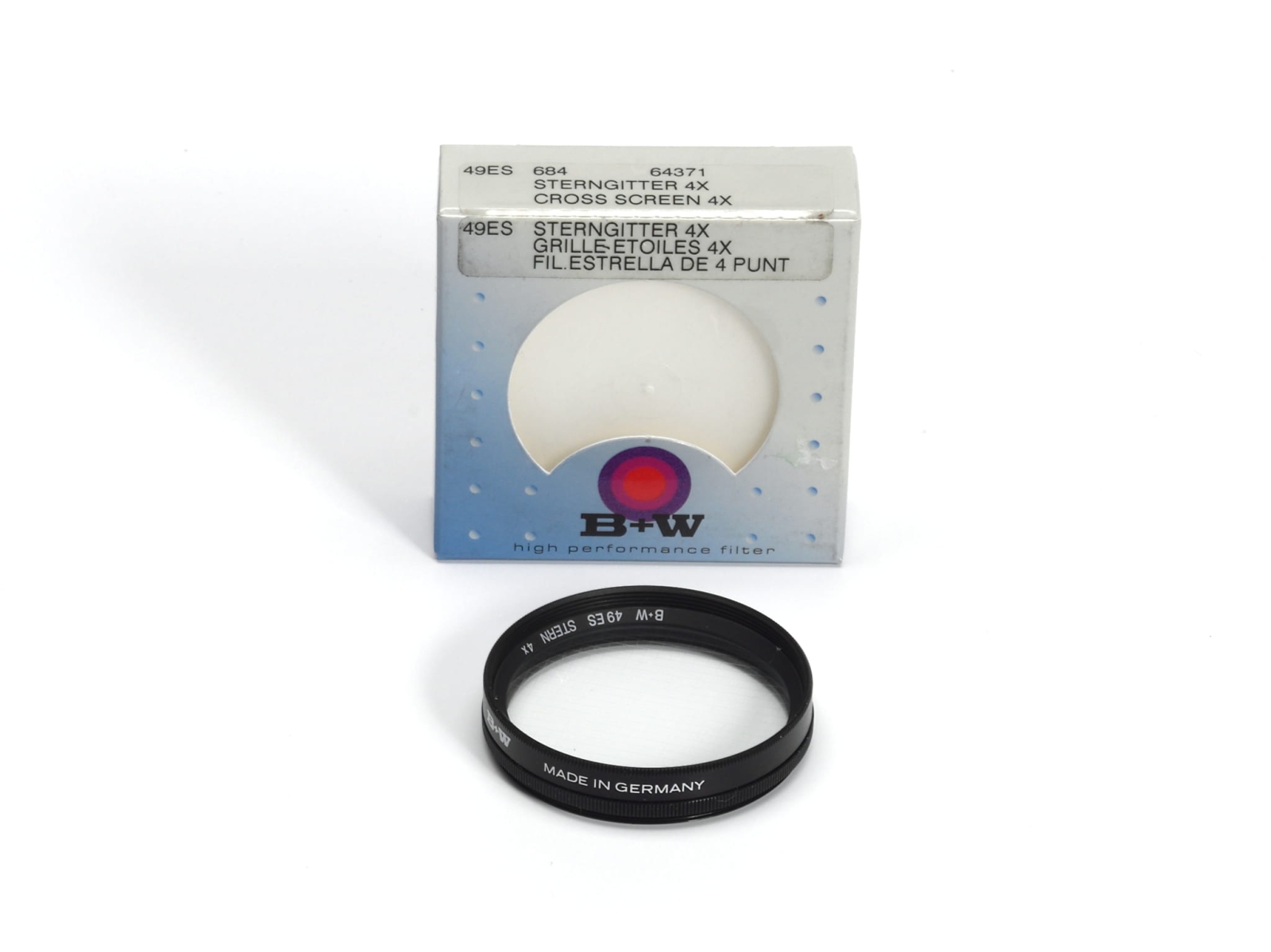 Filtr fotograficzny B+W Cross Screen 4x 49 mm