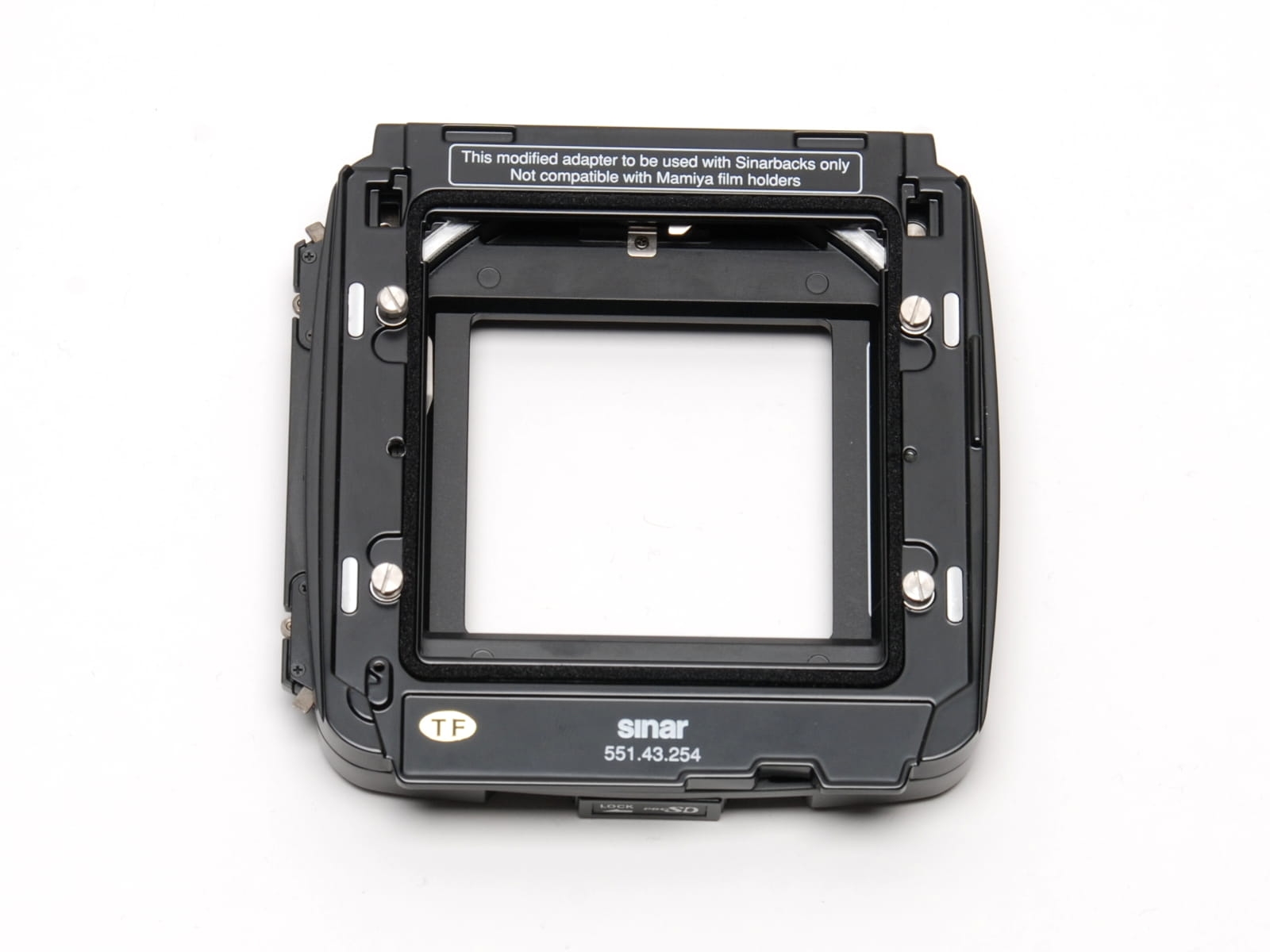 Adapter obrotowy do przystawek Sinarback 43, 44, 54 i aparatu Mamiya RB