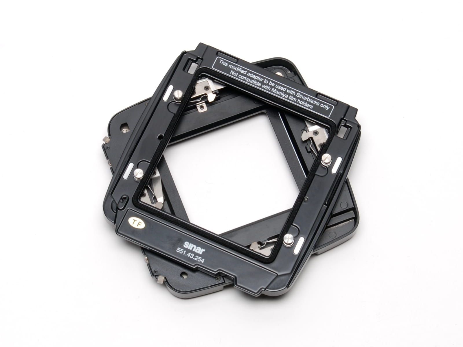 Adapter obrotowy do przystawek Sinarback 43, 44, 54 i aparatu Mamiya RB