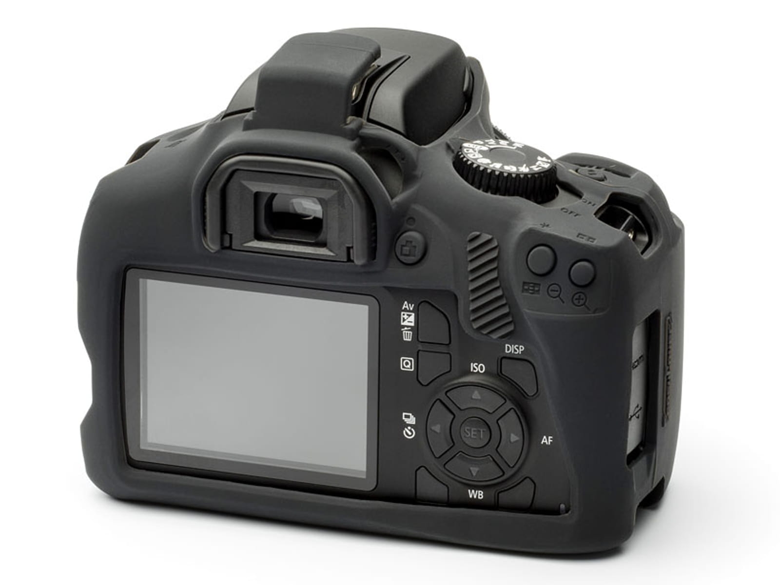 easyCover silikonowa osłona na body Canon EOS 4000D / T100 - czarna