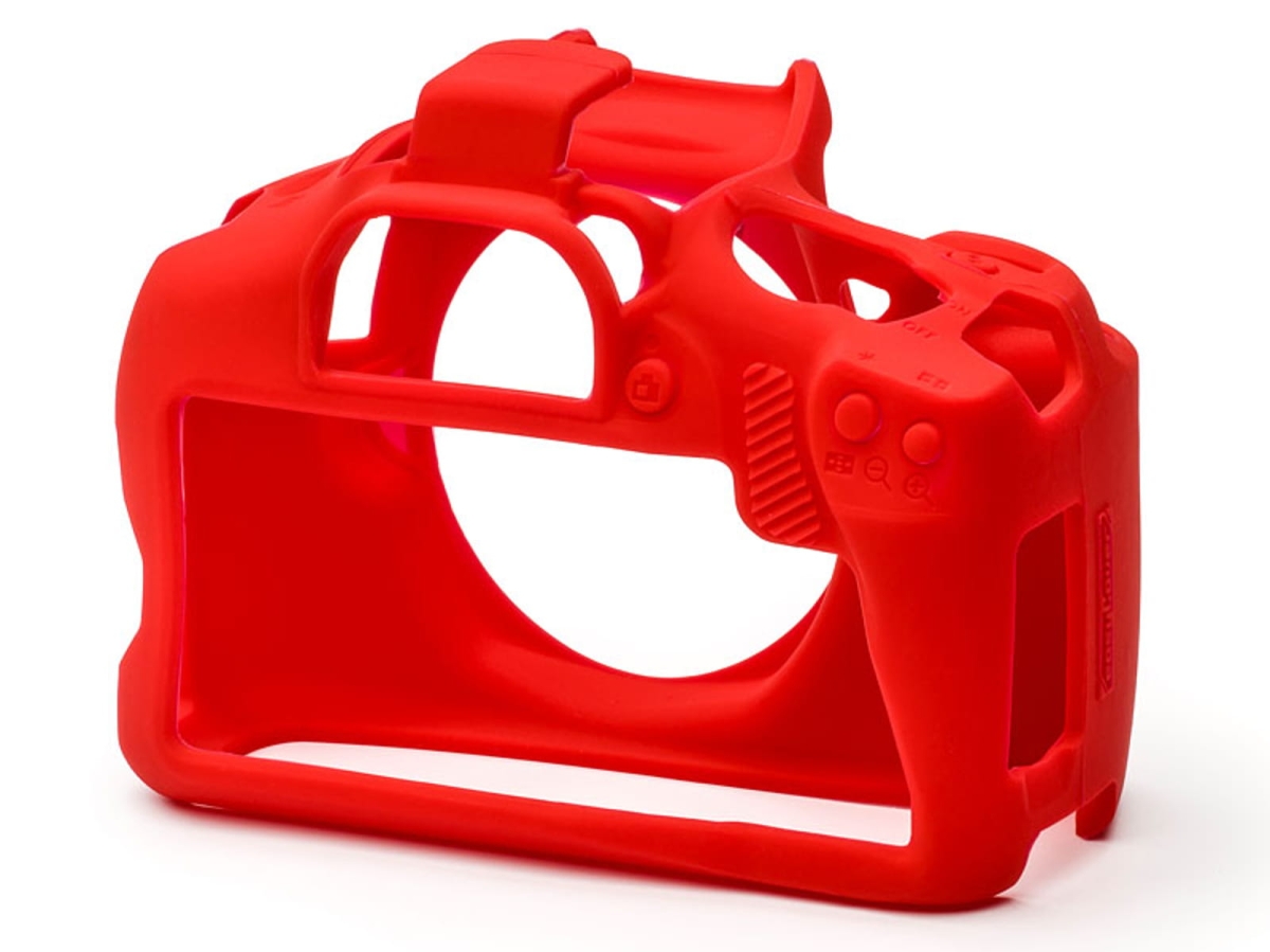 easyCover silikonowa osłona na body Canon EOS 4000D i T100 - czerwona