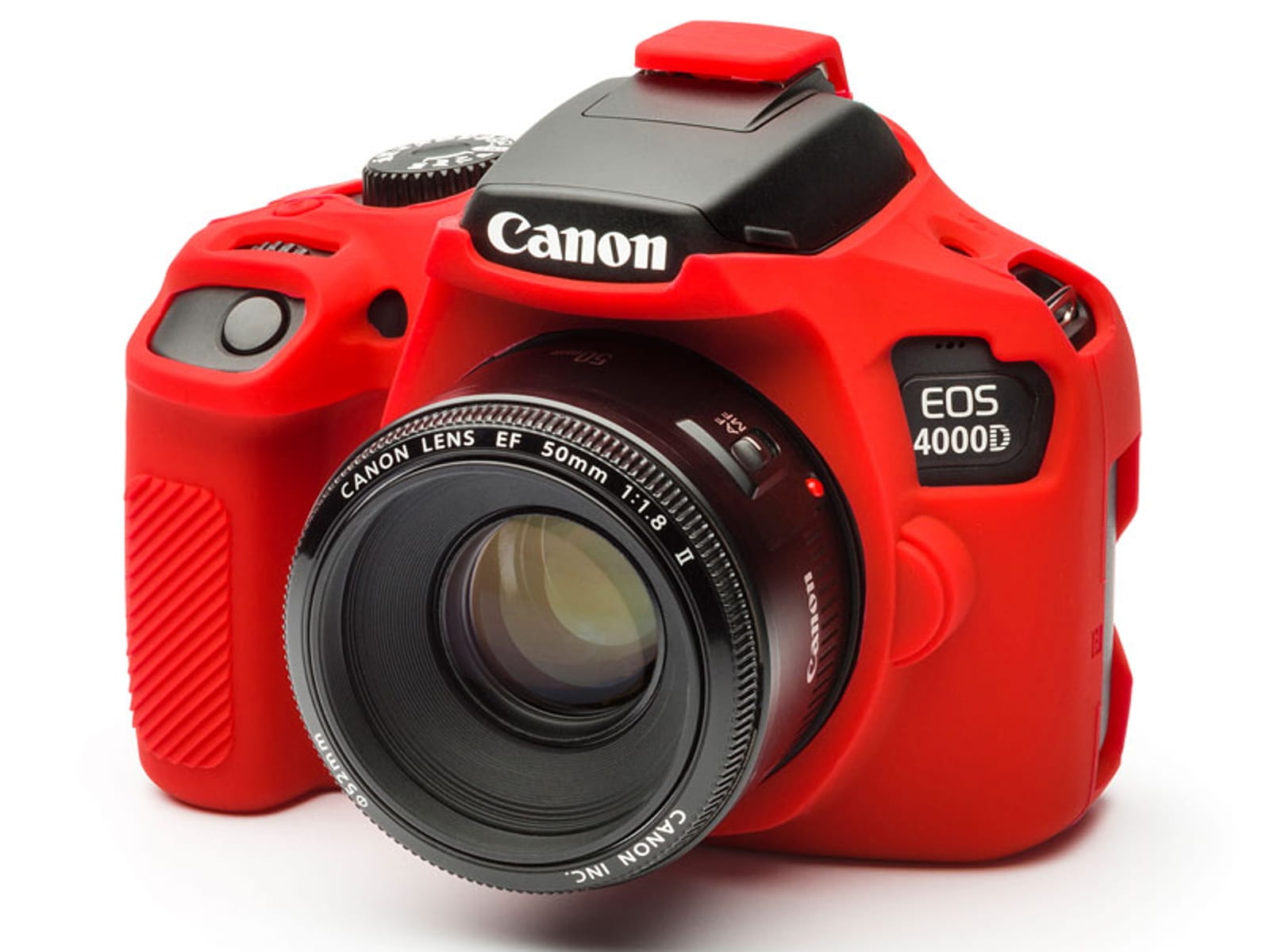 easyCover silikonowa osłona na body Canon EOS 4000D i T100 - czerwona