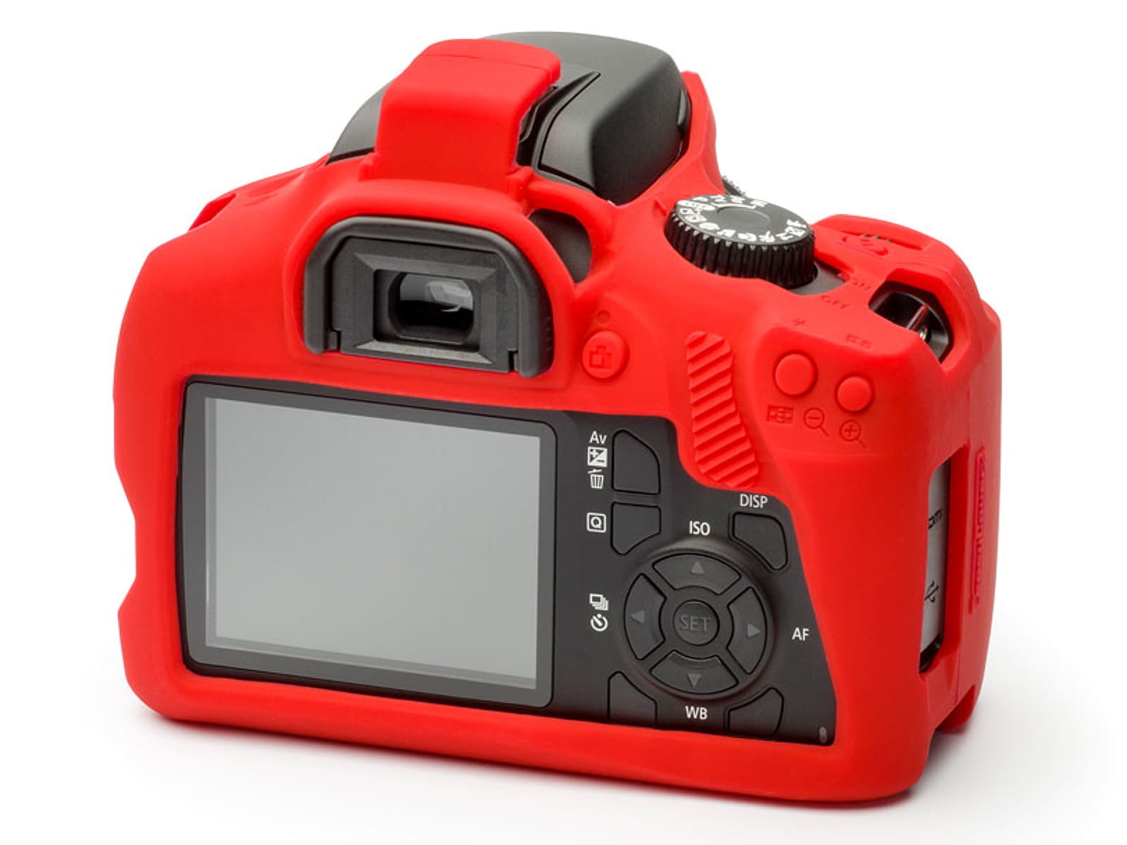 easyCover silikonowa osłona na body Canon EOS 4000D i T100 - czerwona