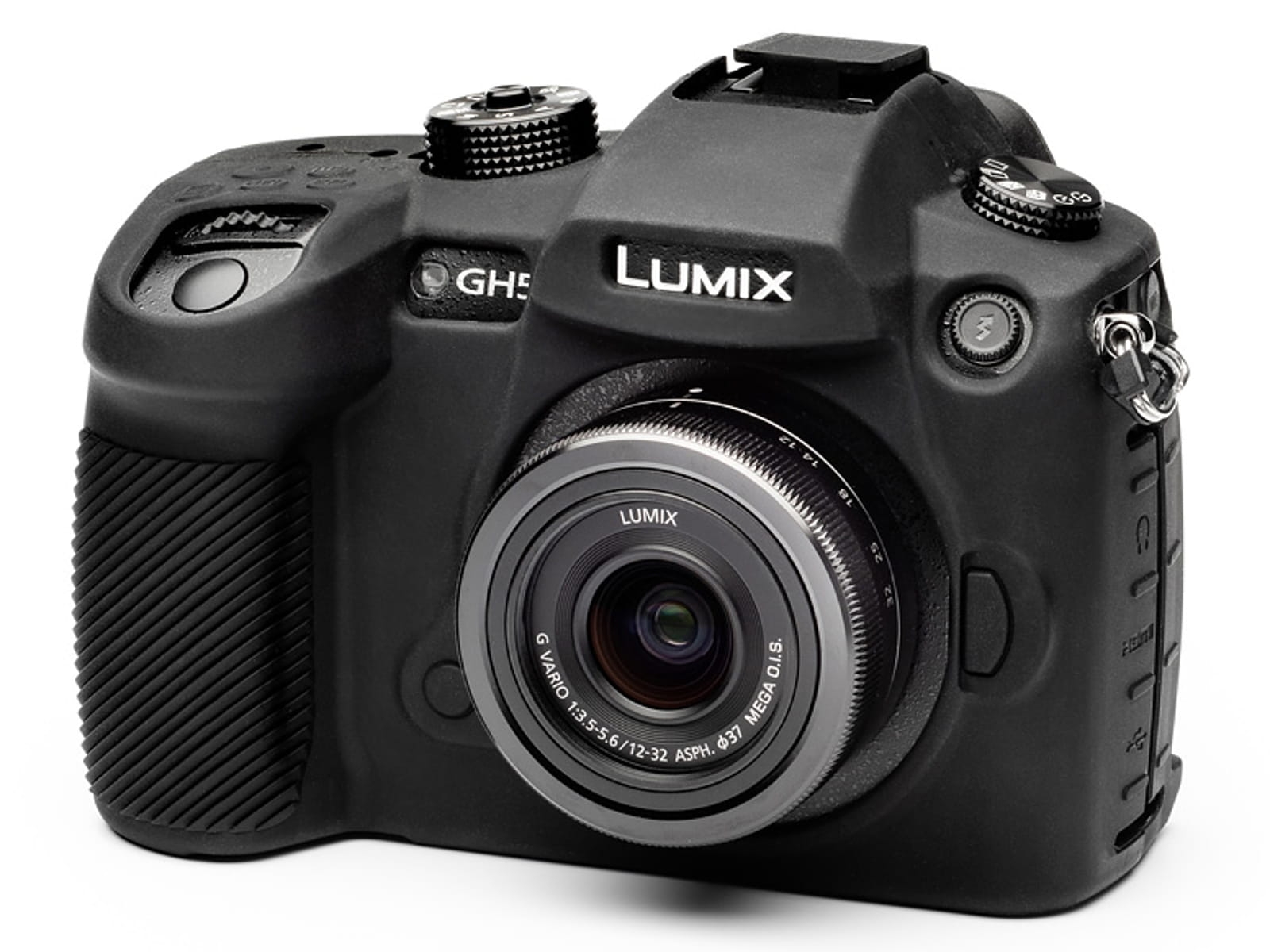 easyCover silikonowa osłona na body aparatu Panasonic GH5/GH5s/GH5 mark II - czarna