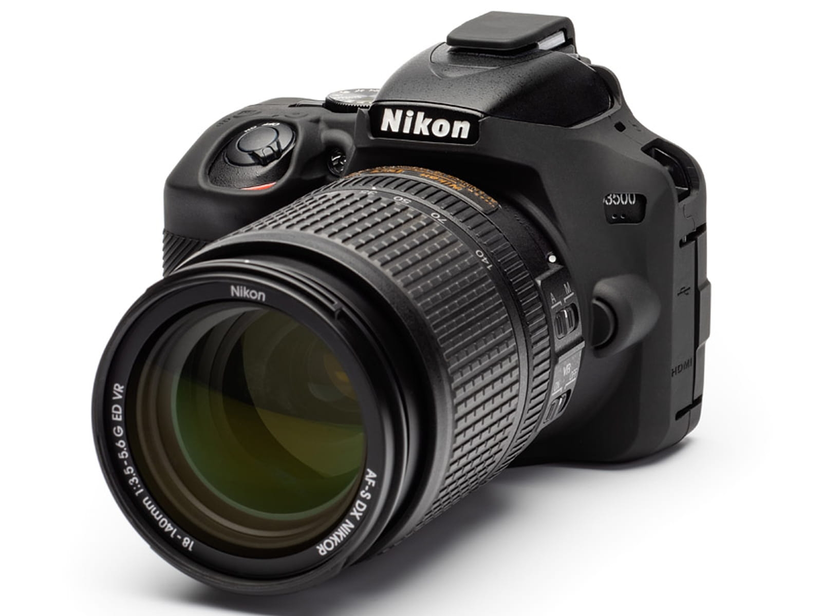 easyCover silikonowa osłona na body aparatu Nikon D3500  - czarna