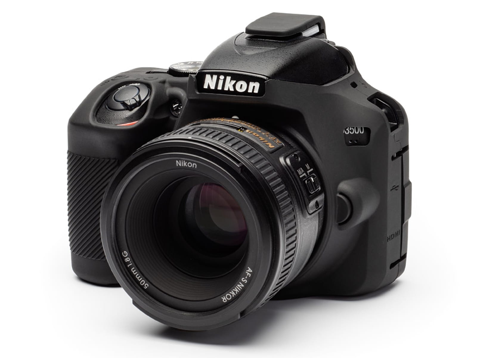 easyCover silikonowa osłona na body aparatu Nikon D3500  - czarna
