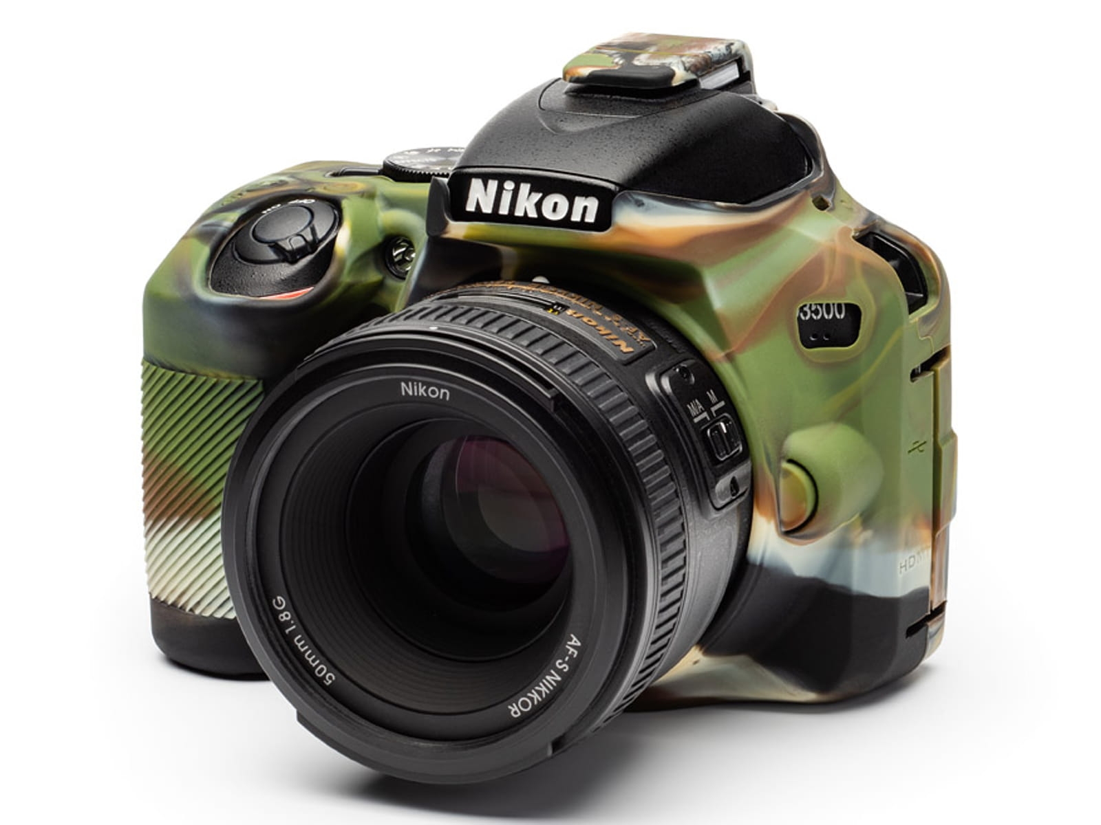 easyCover silikonowa osłona na body aparatu Nikon D3500  - kamuflaż