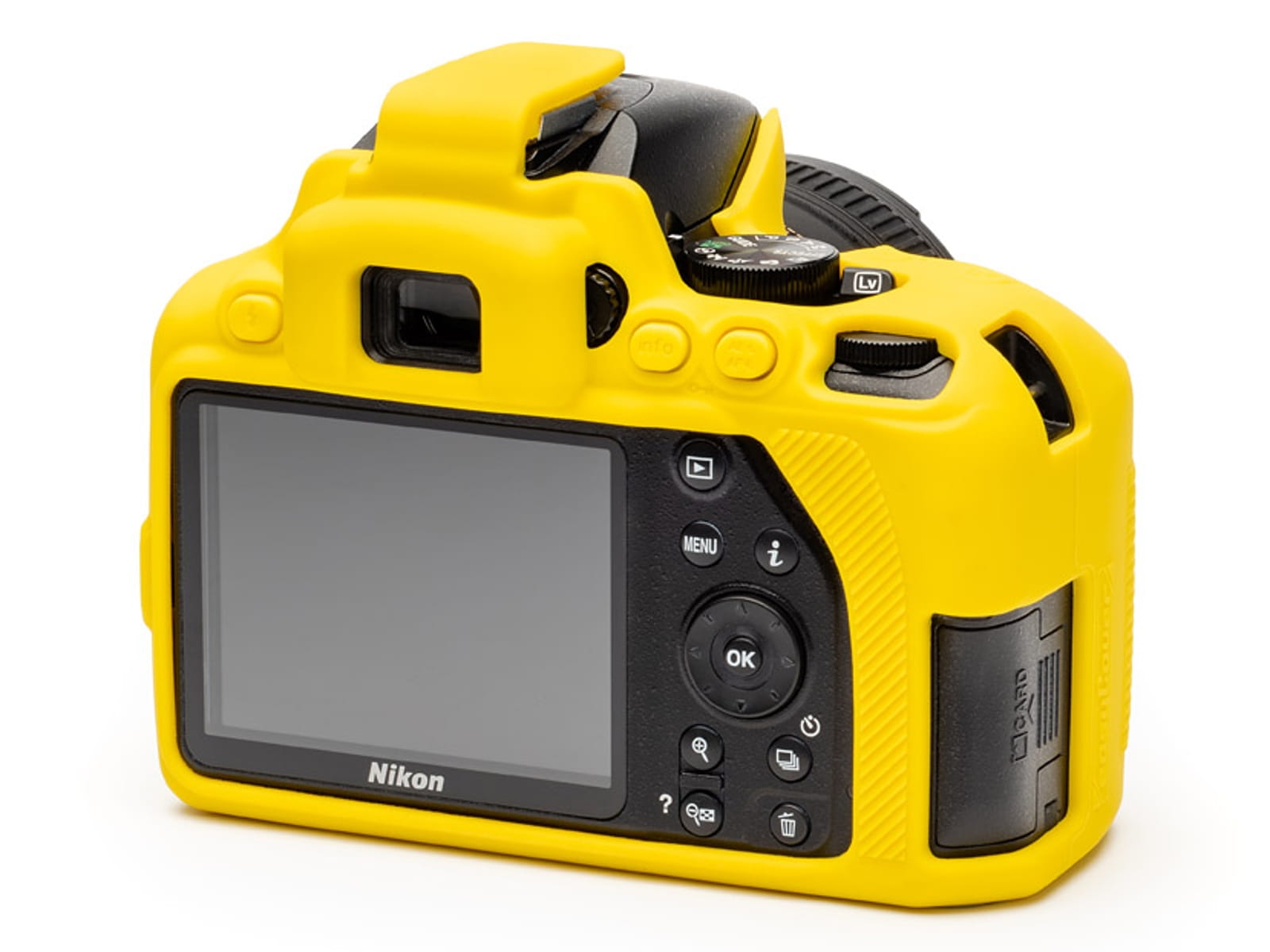 easyCover silikonowa osłona na body aparatu Nikon D3500  - żółta