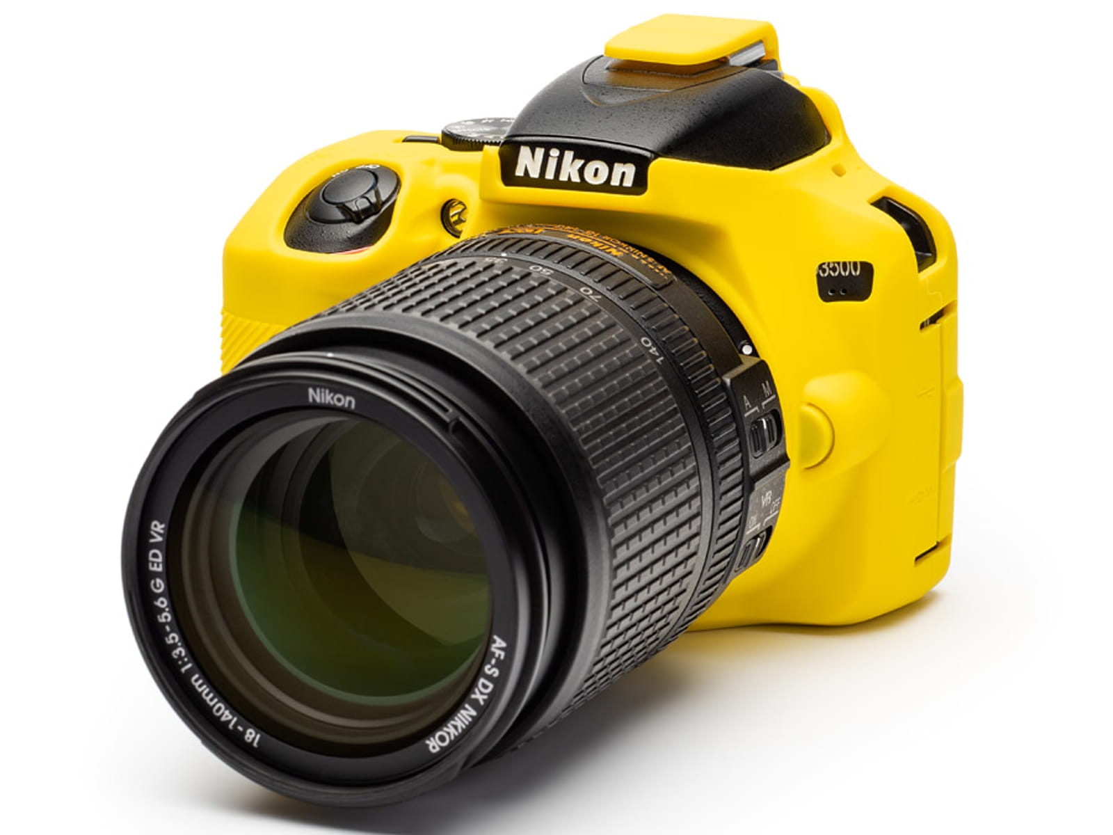 easyCover silikonowa osłona na body aparatu Nikon D3500  - żółta