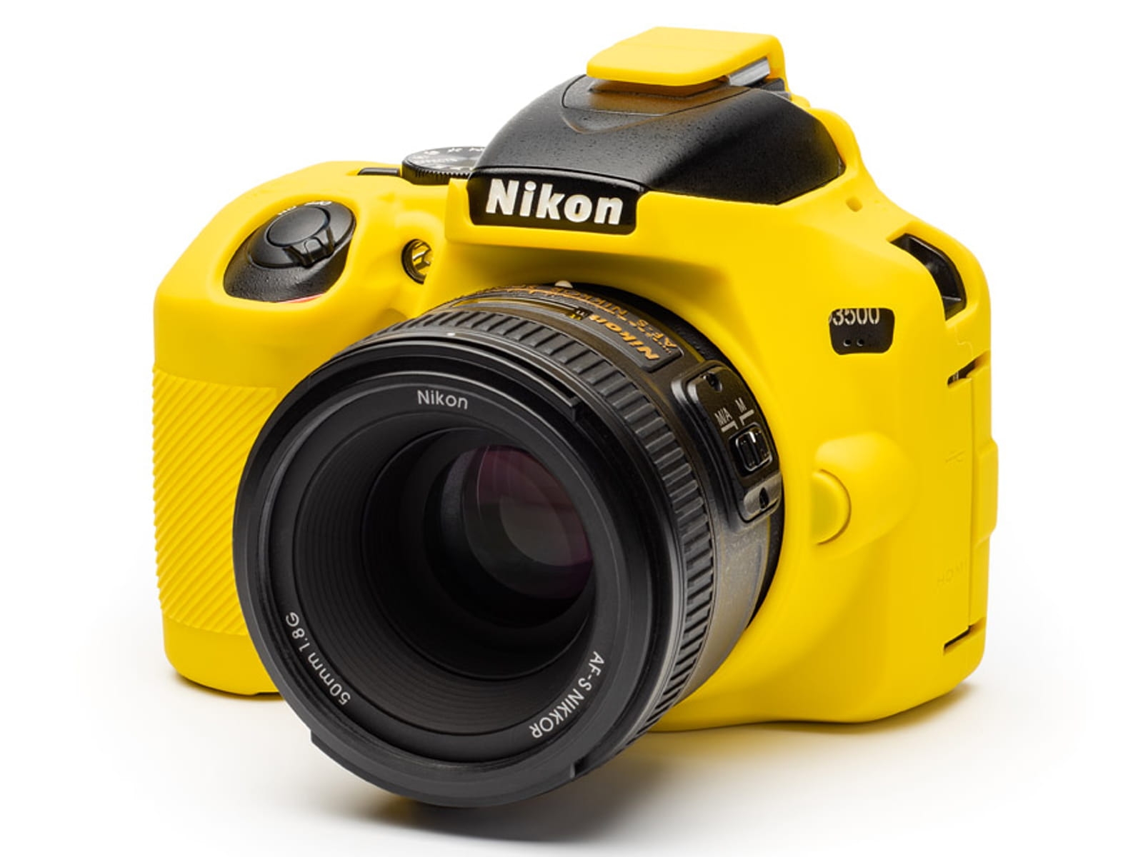easyCover silikonowa osłona na body aparatu Nikon D3500  - żółta