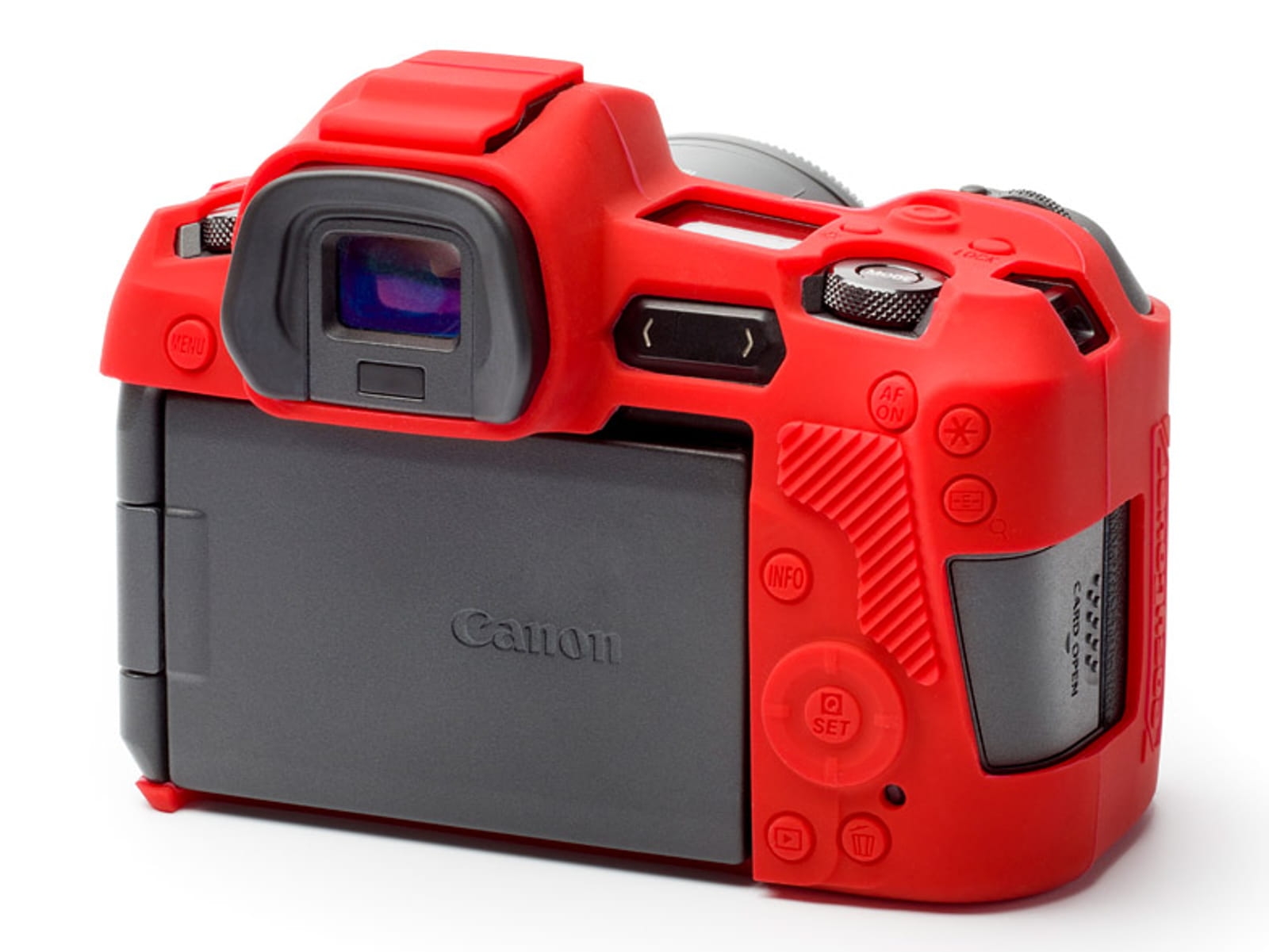 easyCover silikonowa osłona na body aparatu Canon EOS R / Ra - czerwona