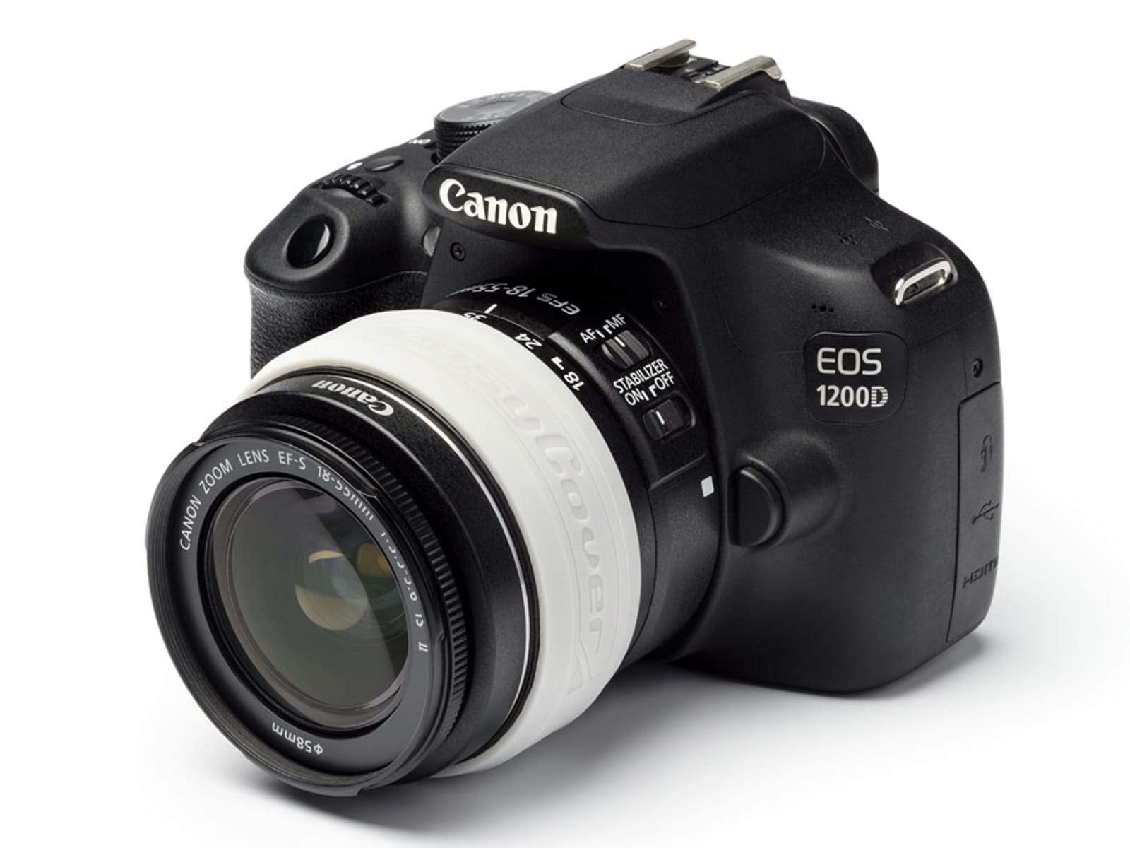 easyCover Lens Ring silikonowe osłony na obiektyw  - szare
