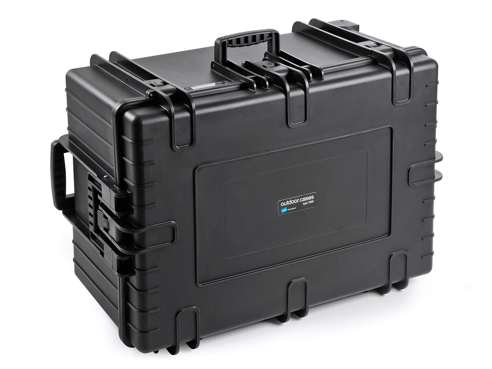 Walizka B&amp;W outdoor.cases typ 7800 czarna z wkładem SI