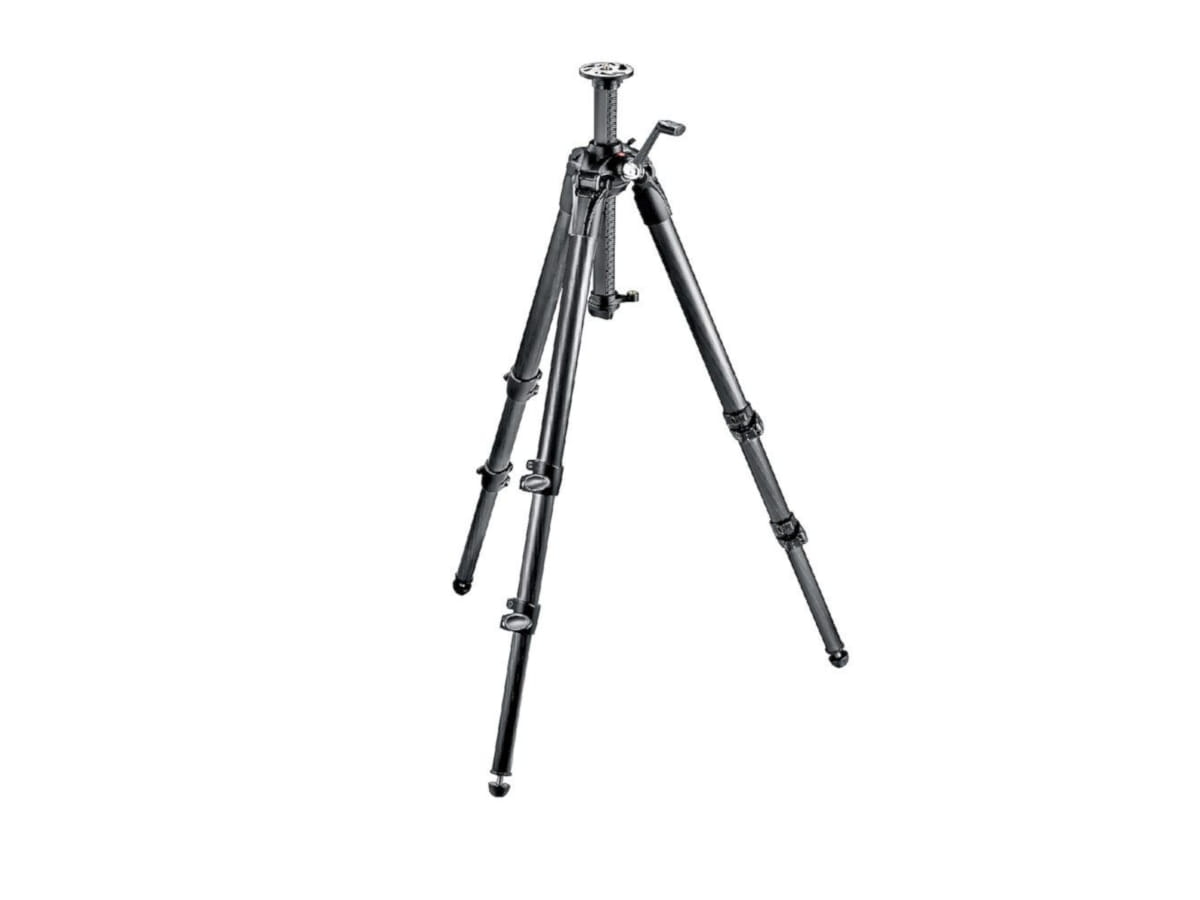 Statyw Manfrotto MT057C3-G karbonowy 3-sekcyjny z kolumną na korbę