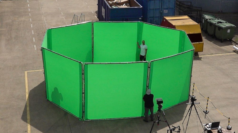 Ekran StudioLink Chroma Key Green Screen Kit 3 x 3m
