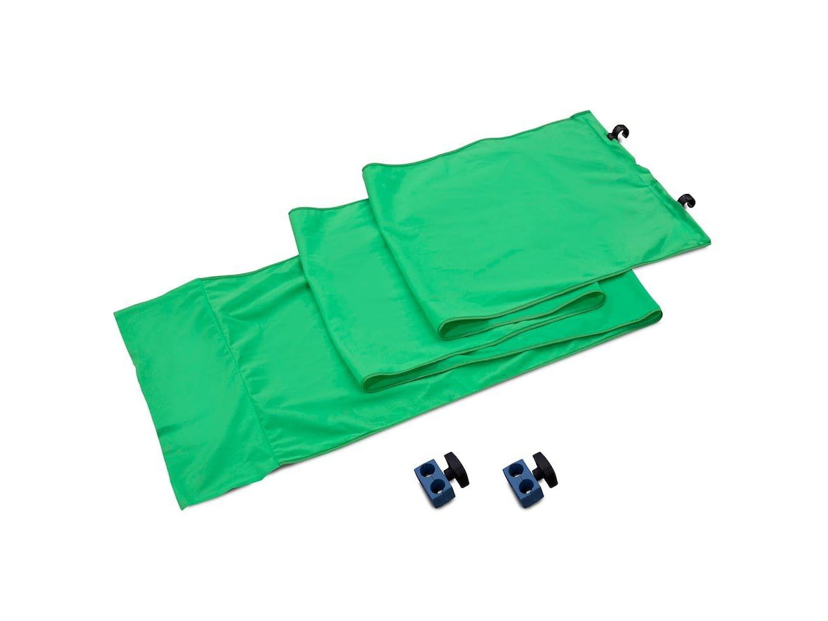 Zestaw do łączenia w szereg teł panoramicznych Chromakey Green