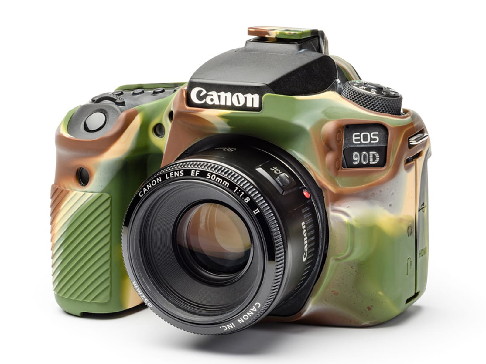 easyCover silikonowa osłona na body Canon EOS 90D - kamuflaż