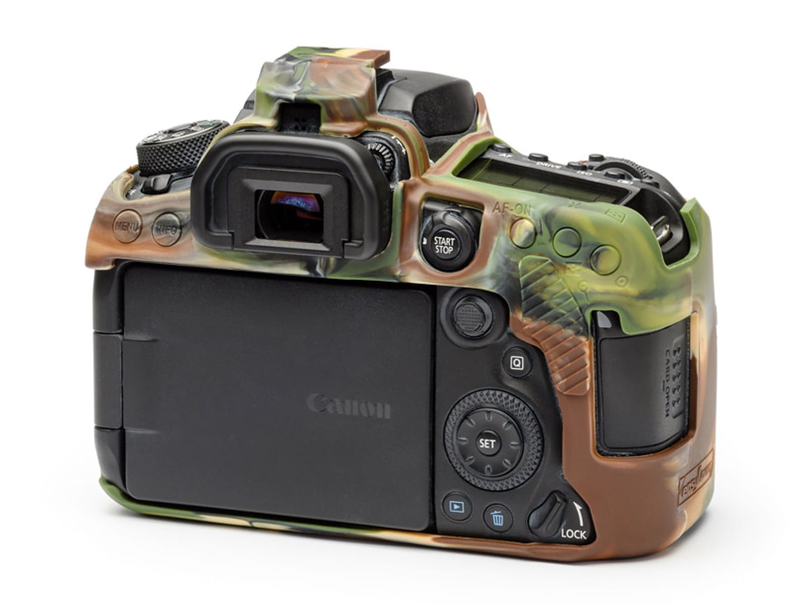 easyCover silikonowa osłona na body Canon EOS 90D - kamuflaż