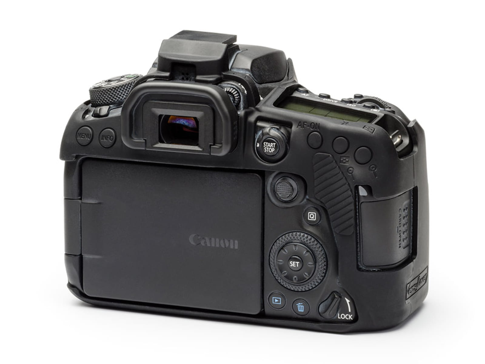 easyCover silikonowa osłona na body Canon EOS 90D - czarna