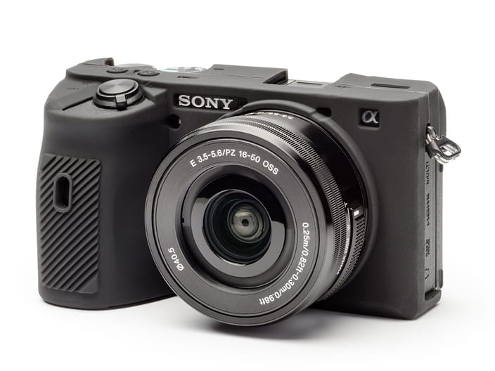easyCover silikonowa osłona na body aparatu Sony A6600 - czarna