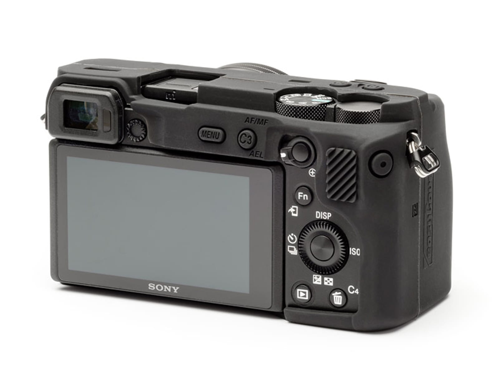 easyCover silikonowa osłona na body aparatu Sony A6600 - czarna