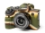 easyCover silikonowa osłona na body aparatu Sony A7 R4 / A9 II - kamuflaż