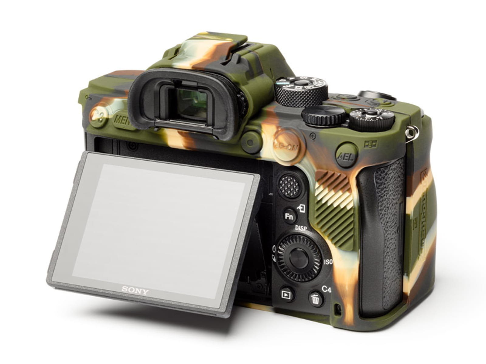 easyCover silikonowa osłona na body aparatu Sony A7 R4 / A9 II - kamuflaż