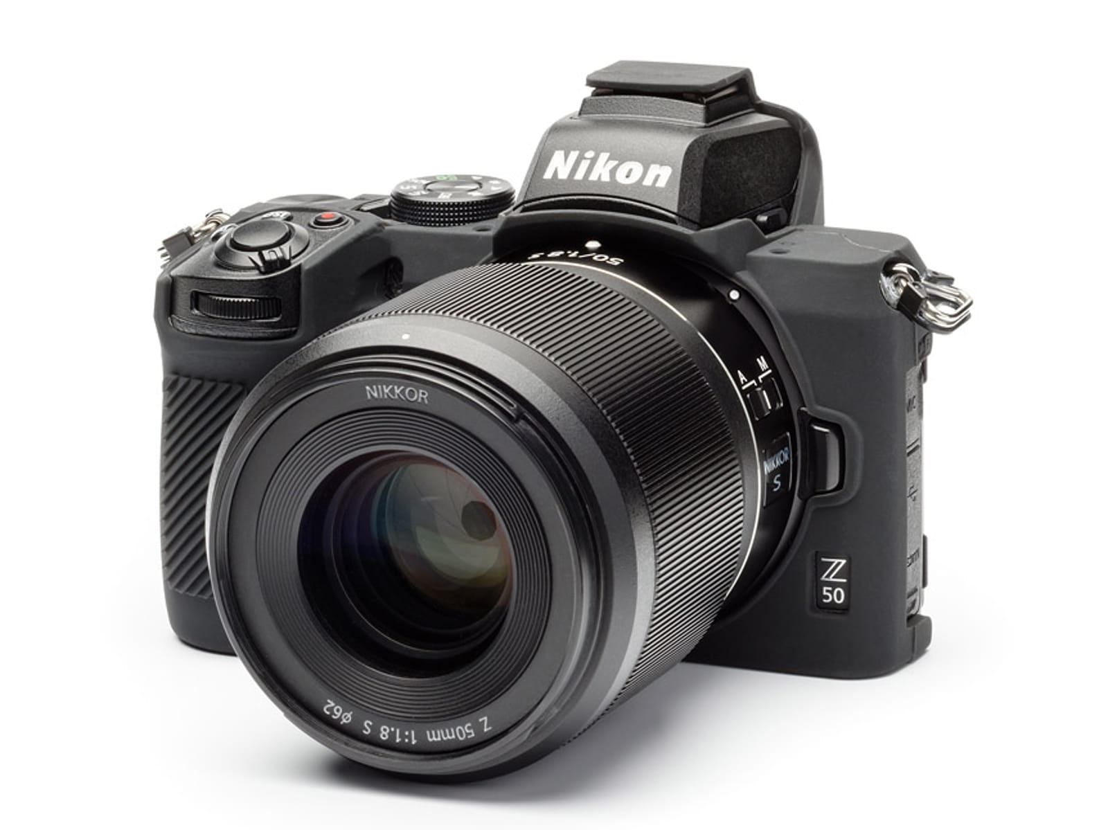 easyCover silikonowa osłona na body aparatu Nikon Z50  - czarna
