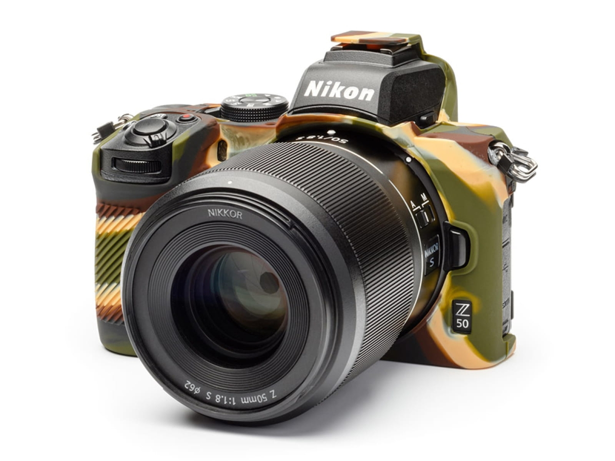 easyCover silikonowa osłona na body aparatu Nikon Z50  - kamuflaż