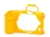 easyCover silikonowa osłona na body aparatu Nikon Z50  - żółta