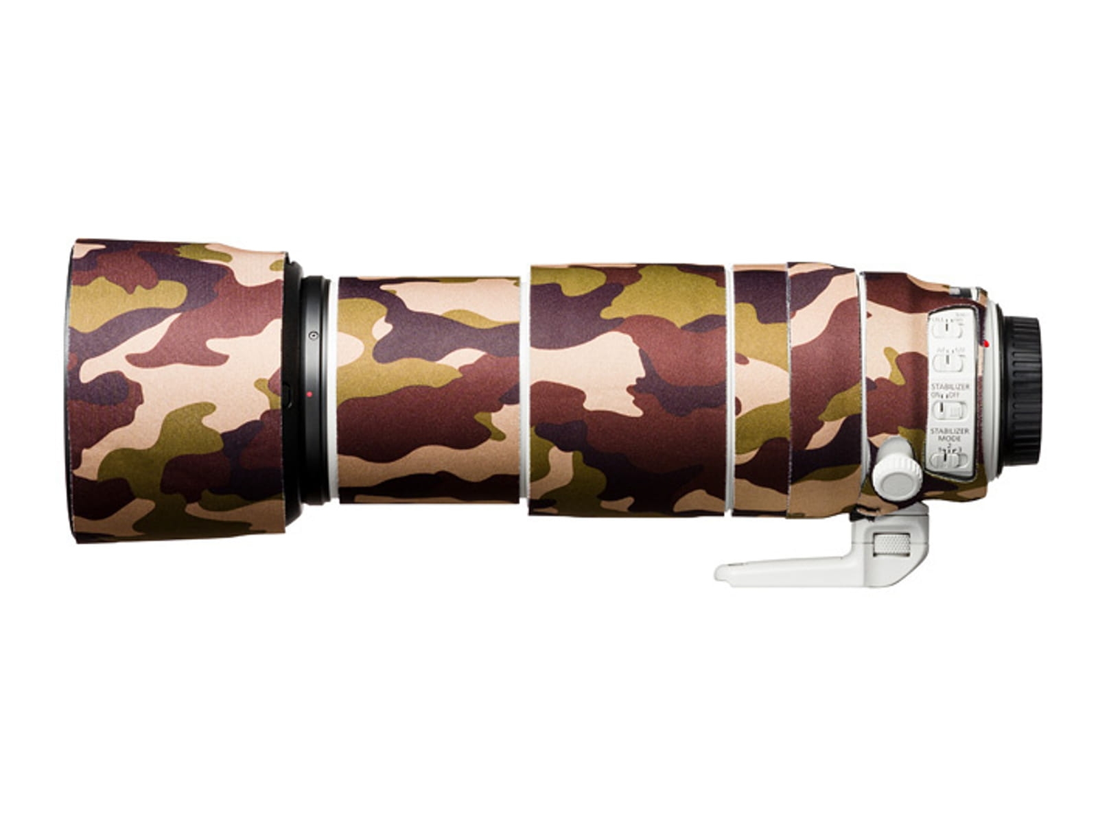 easyCover Lens Oak Canon EF 100-400/4.5-5.6L IS II USM brown camouflage