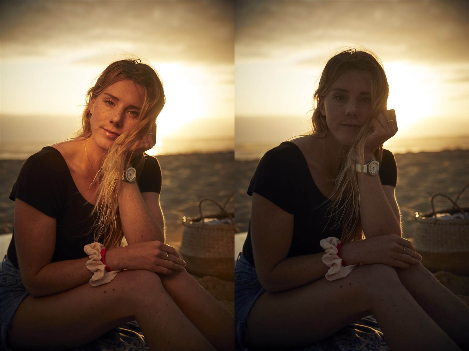 Blenda kołowa Halo Compact sunlite-softsilver tylko tkanina z klipsami