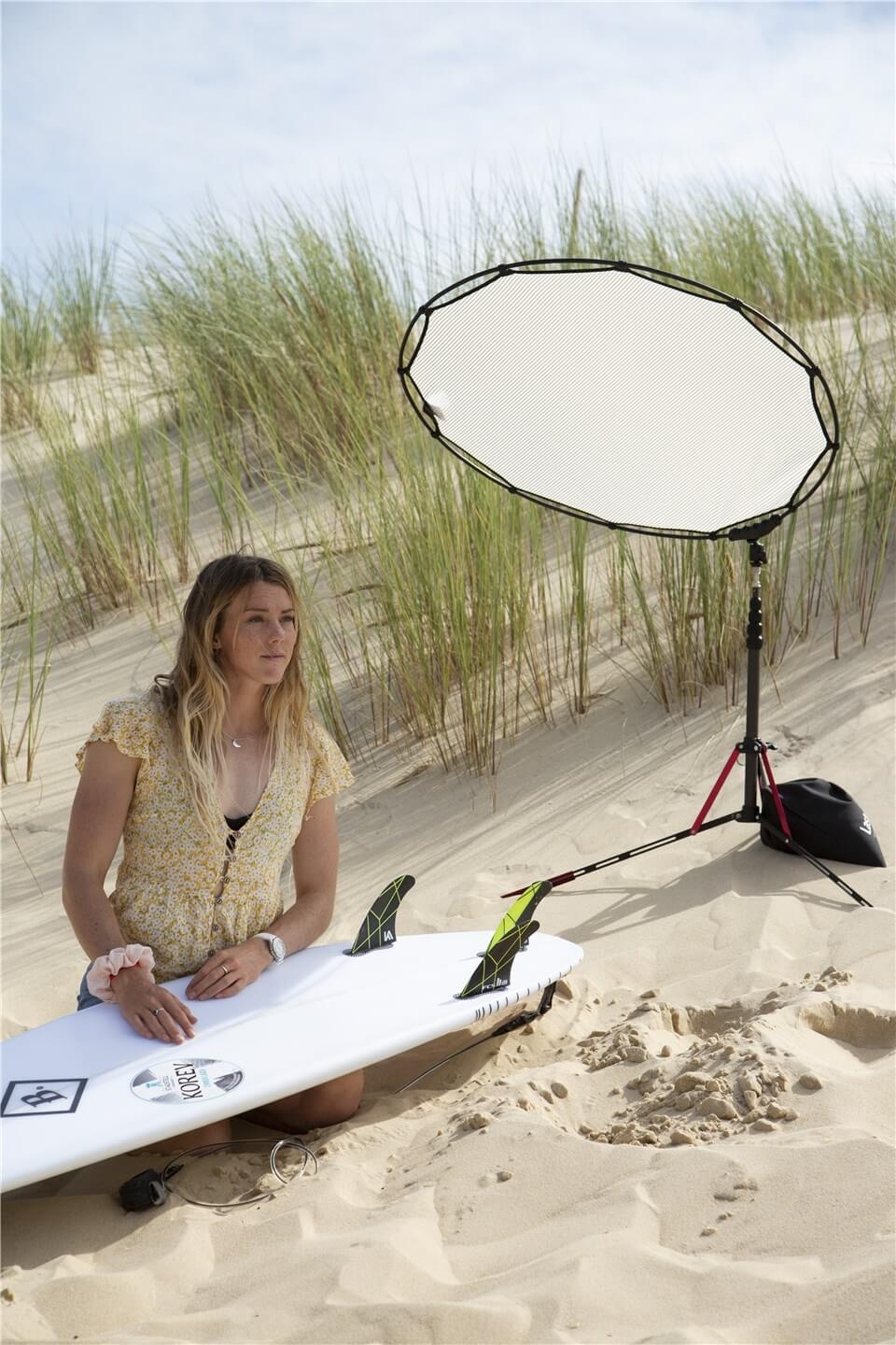 Blenda-dyfuzor 2w1 Halo Compact  difflector softsilver tylko tkanina