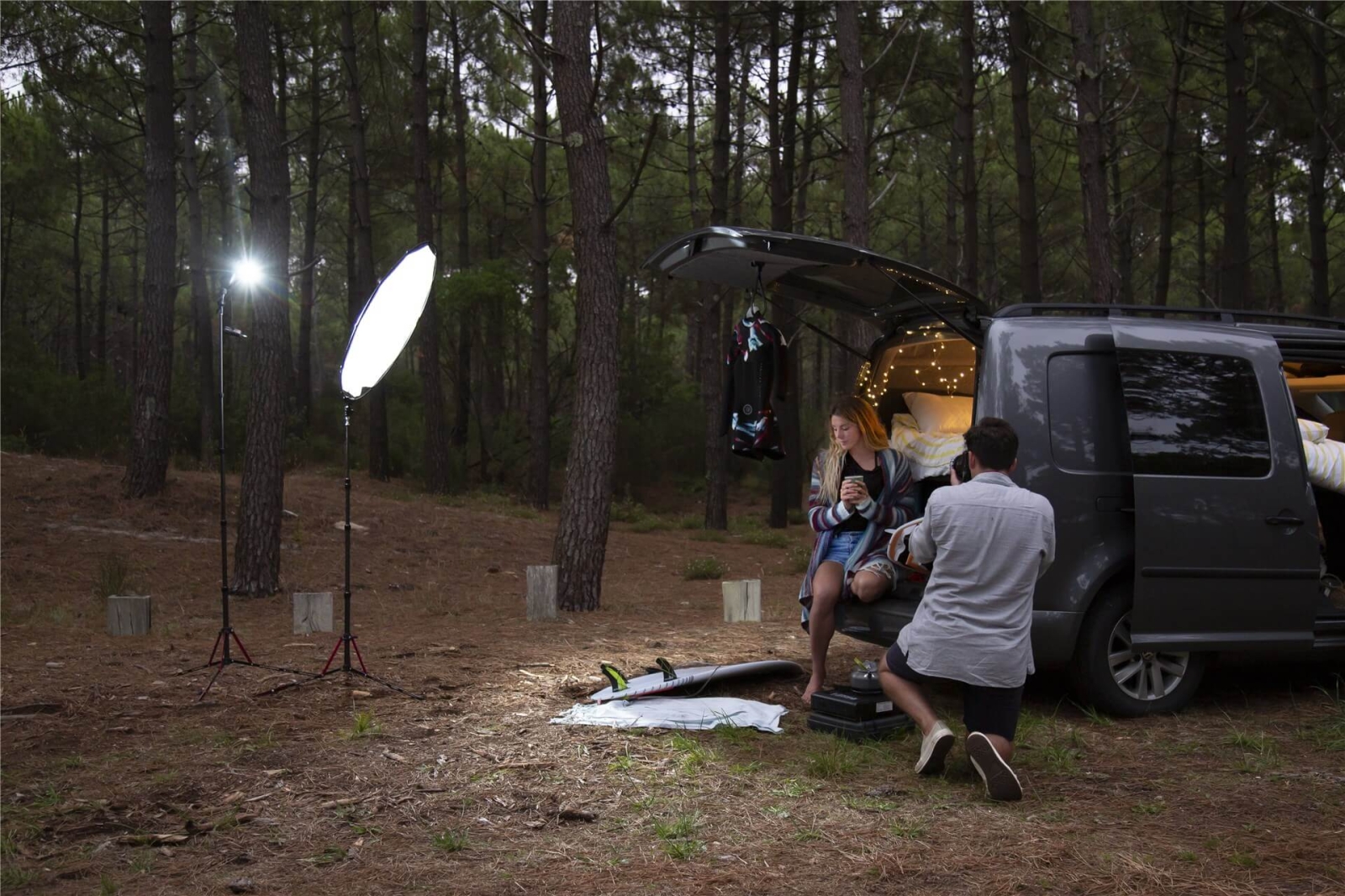 Blenda-dyfuzor 2w1 Halo Compact  difflector softsilver tylko tkanina