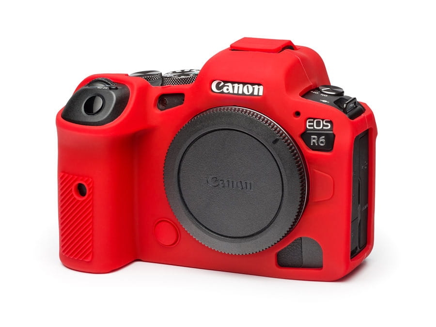 easyCover silikonowa osłona na body aparatu Canon EOS R5 / R6 / R6II czerwona