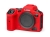 easyCover silikonowa osłona na body aparatu Canon EOS R5 / R6 / R6II czerwona