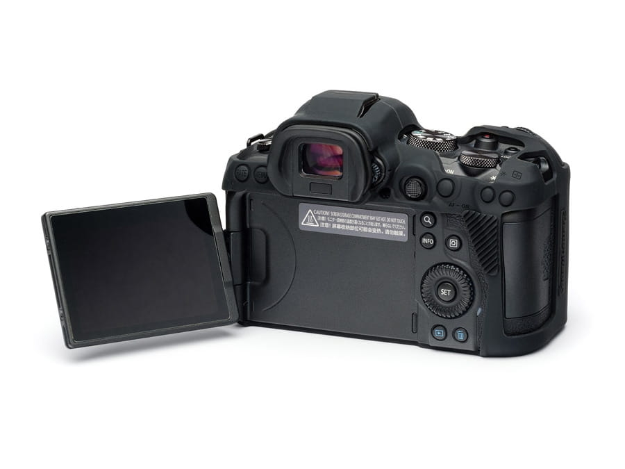 easyCover silikonowa osłona na body aparatu Canon EOS R5 / R6 / R6II czarna