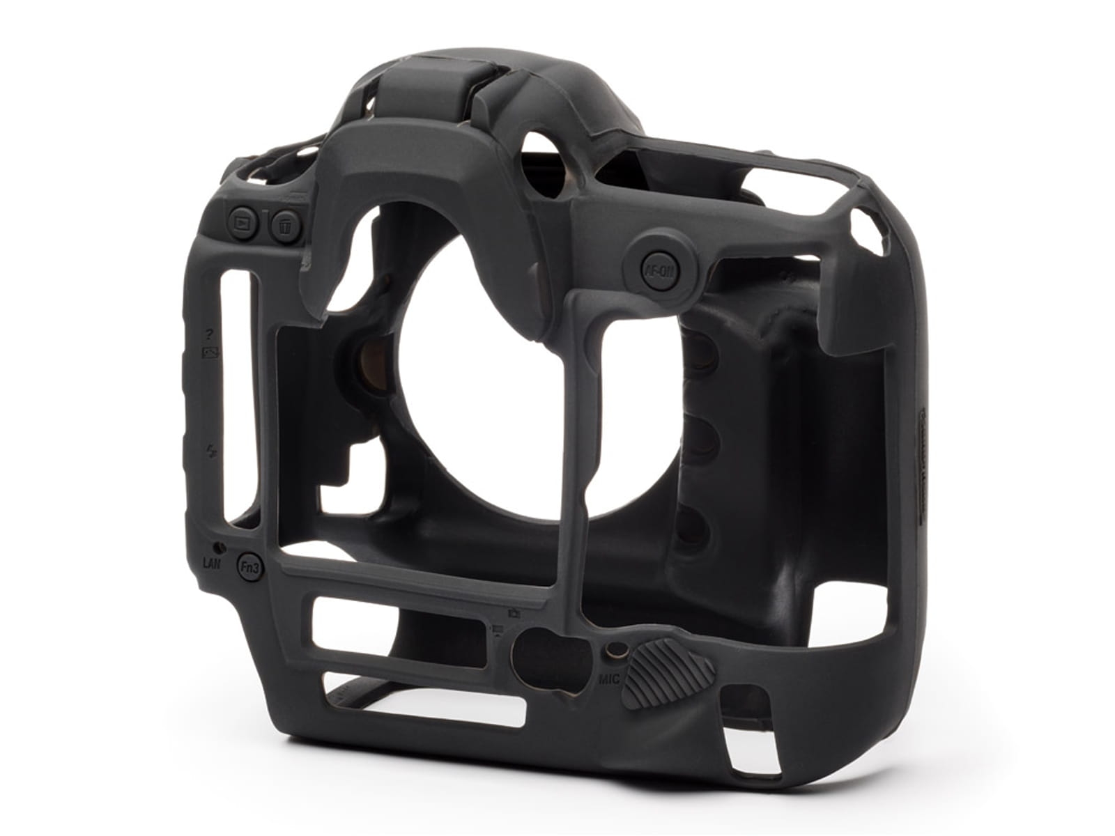 easyCover silikonowa osłona na body Nikon D6 - czarna