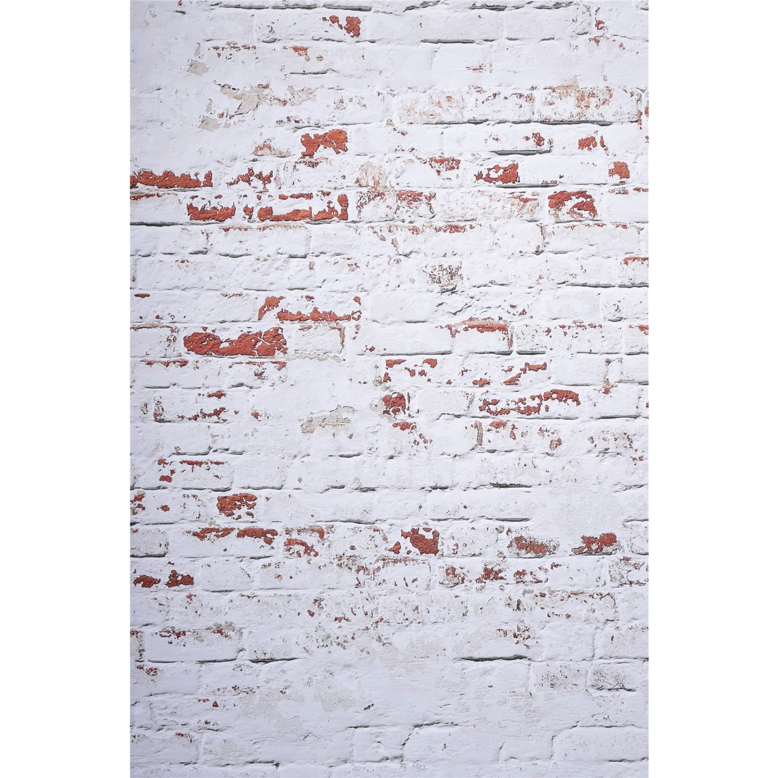 Składane tło dwustronne Urban Collapsible 1.5x2.1 m Red/Distressed White Brick