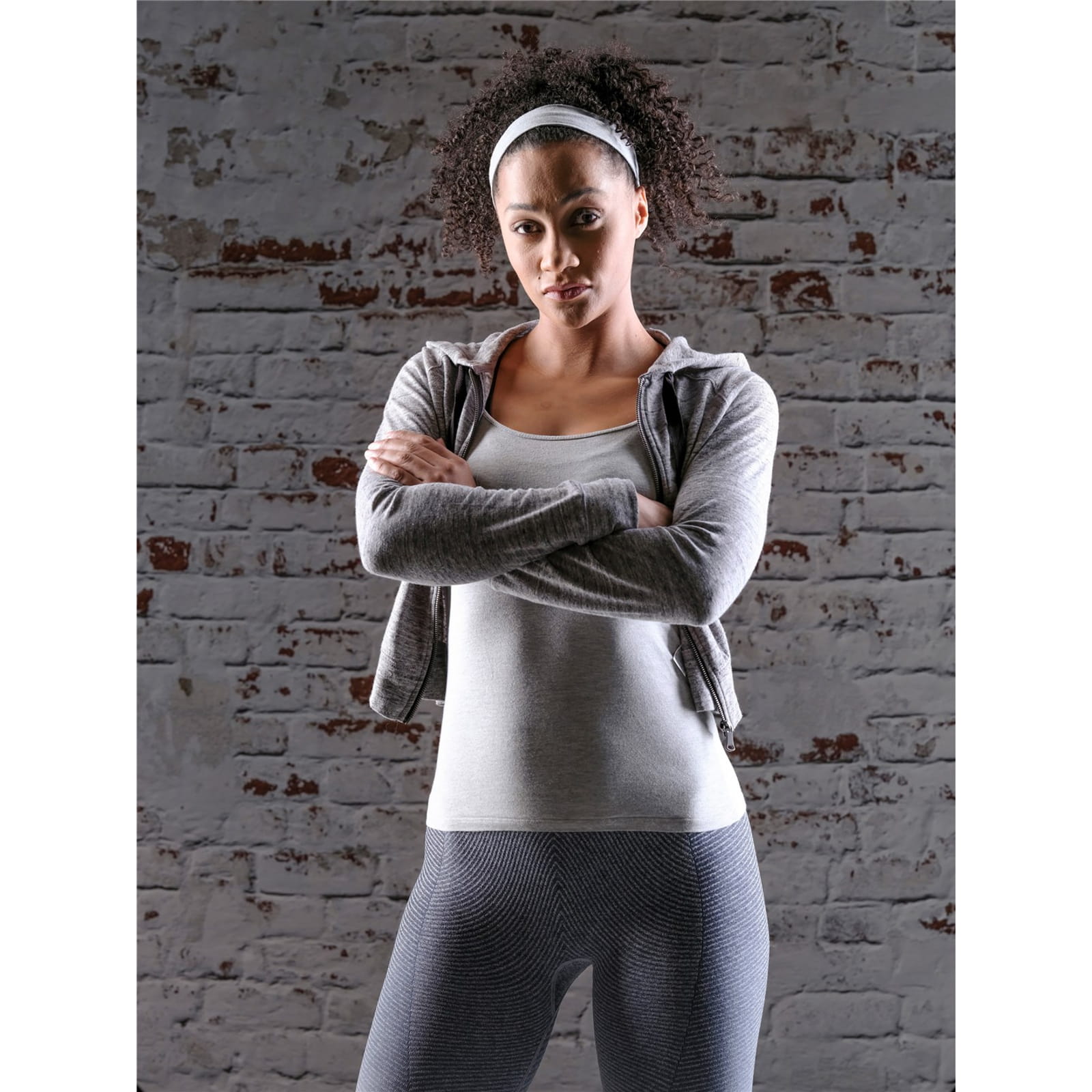 Składane tło dwustronne Urban Collapsible 1.5x2.1 m Red/Distressed White Brick