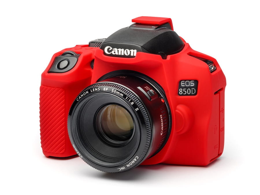 easyCover silikonowa osłona na body Canon EOS 850D - czerwona