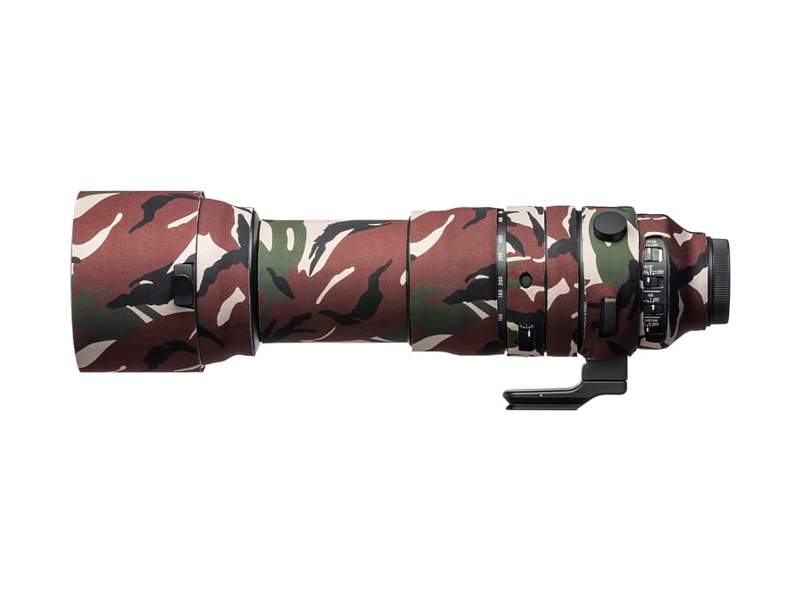 easyCover Lens Oak Sigma 150-600mm f/5-6.3 DG DN OS Sports do Sony E, Panasonic L-mount green camouflage