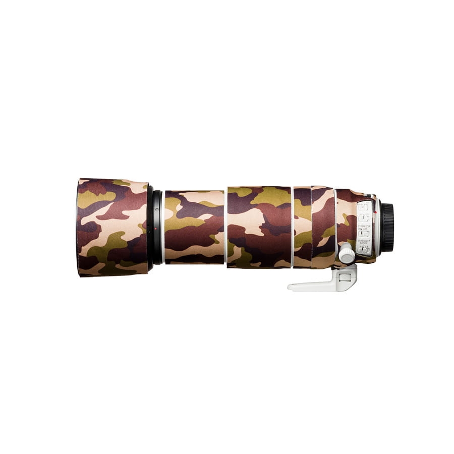 easyCover Lens Oak Sigma 150-600mm f/5-6.3 DG DN OS Sports do Sony E, Panasonic L-mount brown camouflage