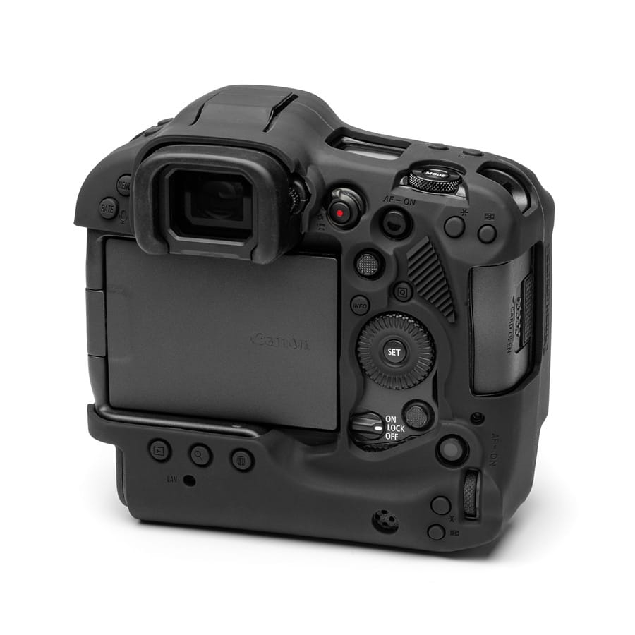 easyCover silikonowa osłona na body aparatu Canon EOS R3 - czarna