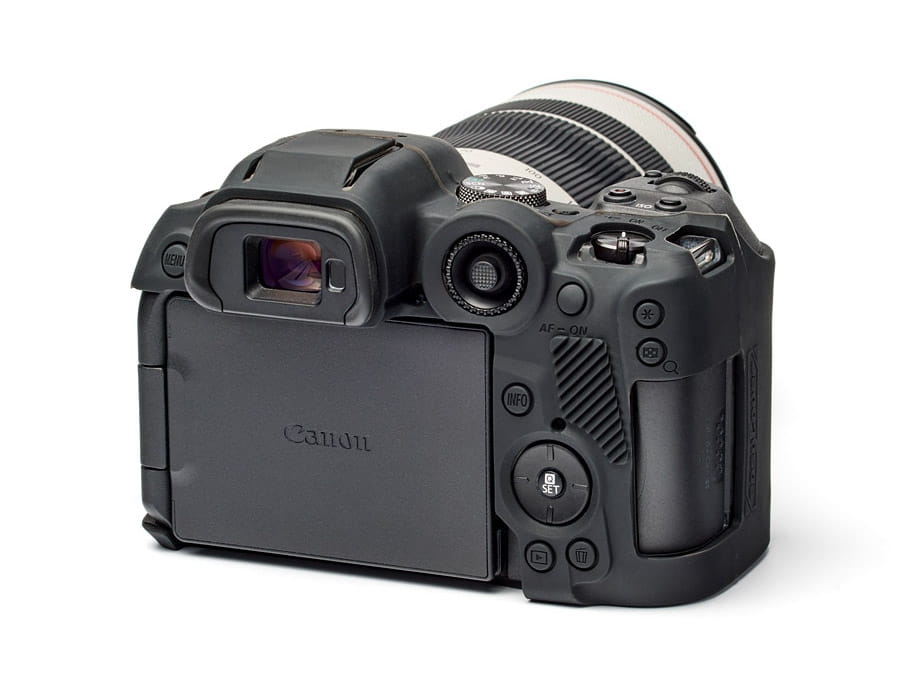 easyCover silikonowa osłona na body aparatu Canon EOS R7 - czarna