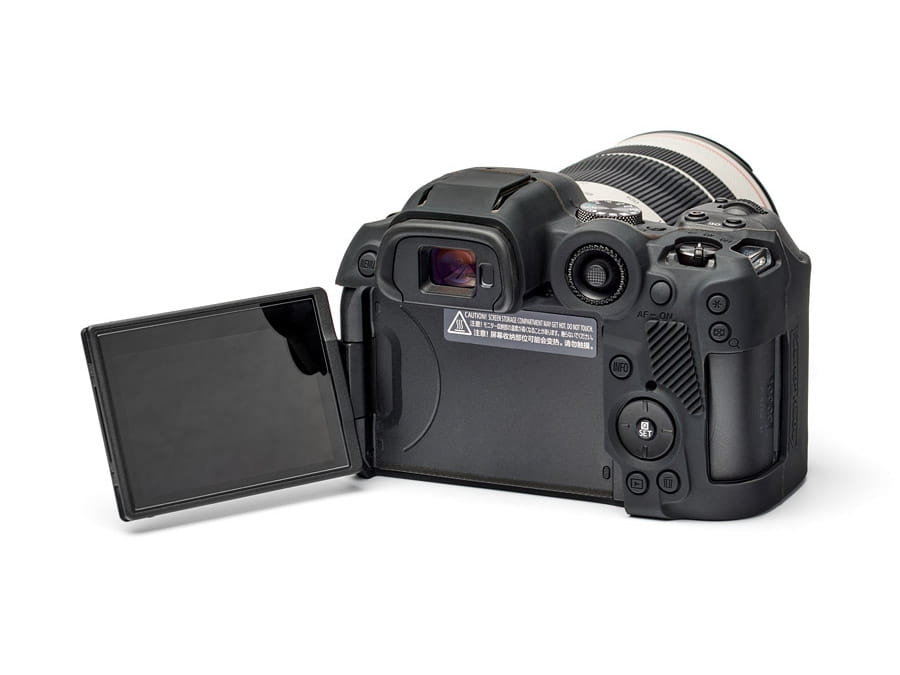 easyCover silikonowa osłona na body aparatu Canon EOS R7 - czarna