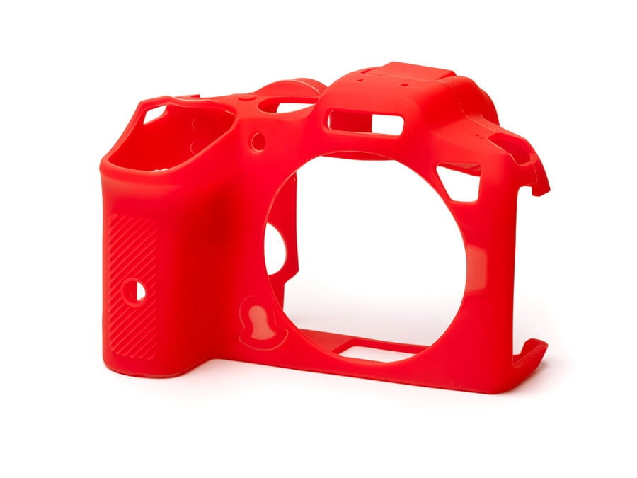 easyCover silikonowa osłona na body aparatu Canon EOS R7 czerwona