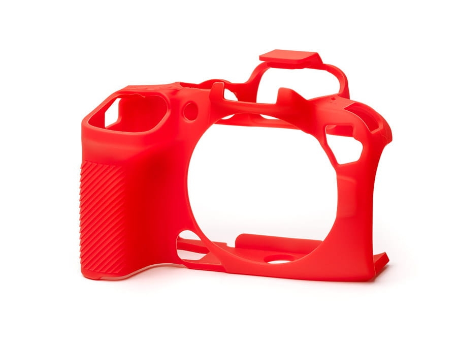 easyCover silikonowa osłona na body aparatu Canon EOS R10 - czerwona
