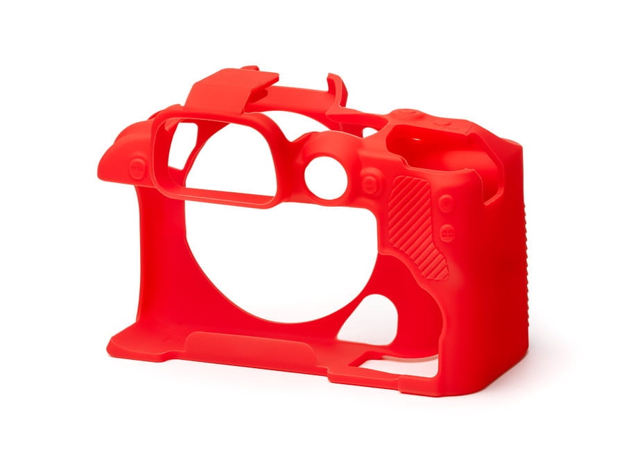 easyCover silikonowa osłona na body aparatu Canon EOS R10 - czerwona