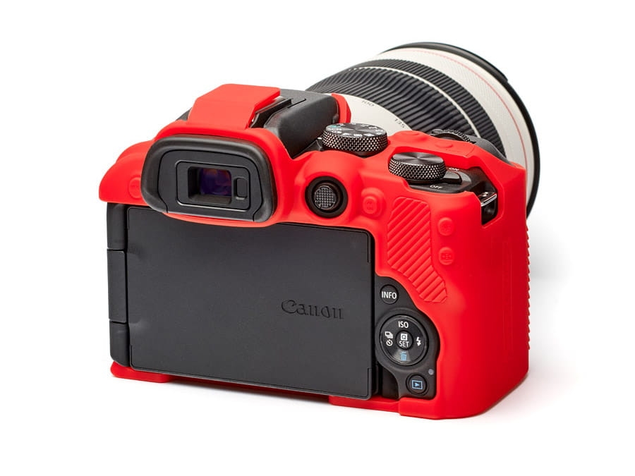 easyCover silikonowa osłona na body aparatu Canon EOS R10 - czerwona